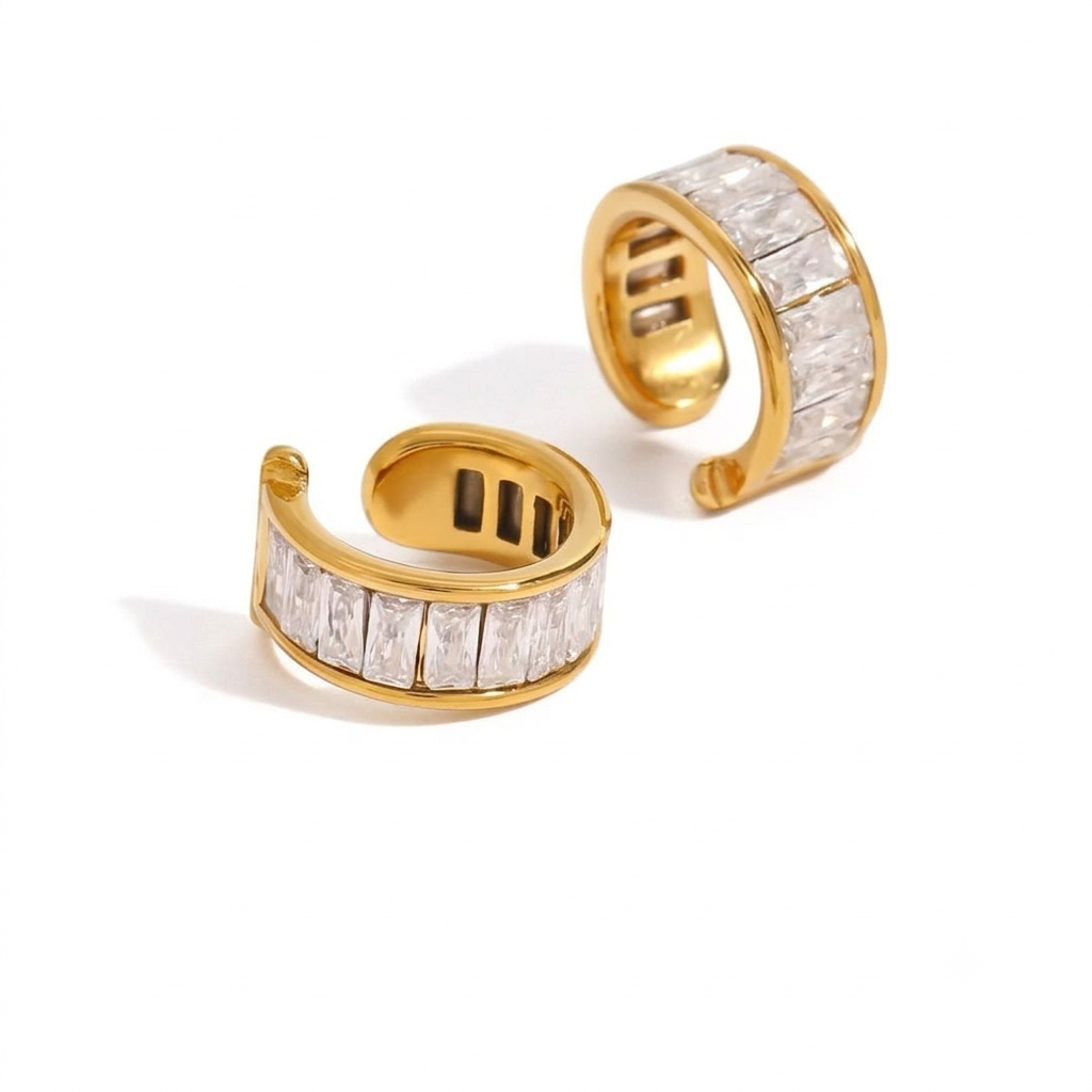 Baguette Band Earcuffs