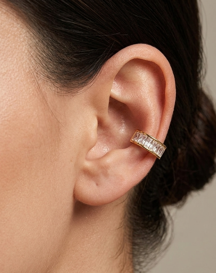 Baguette Band Earcuffs