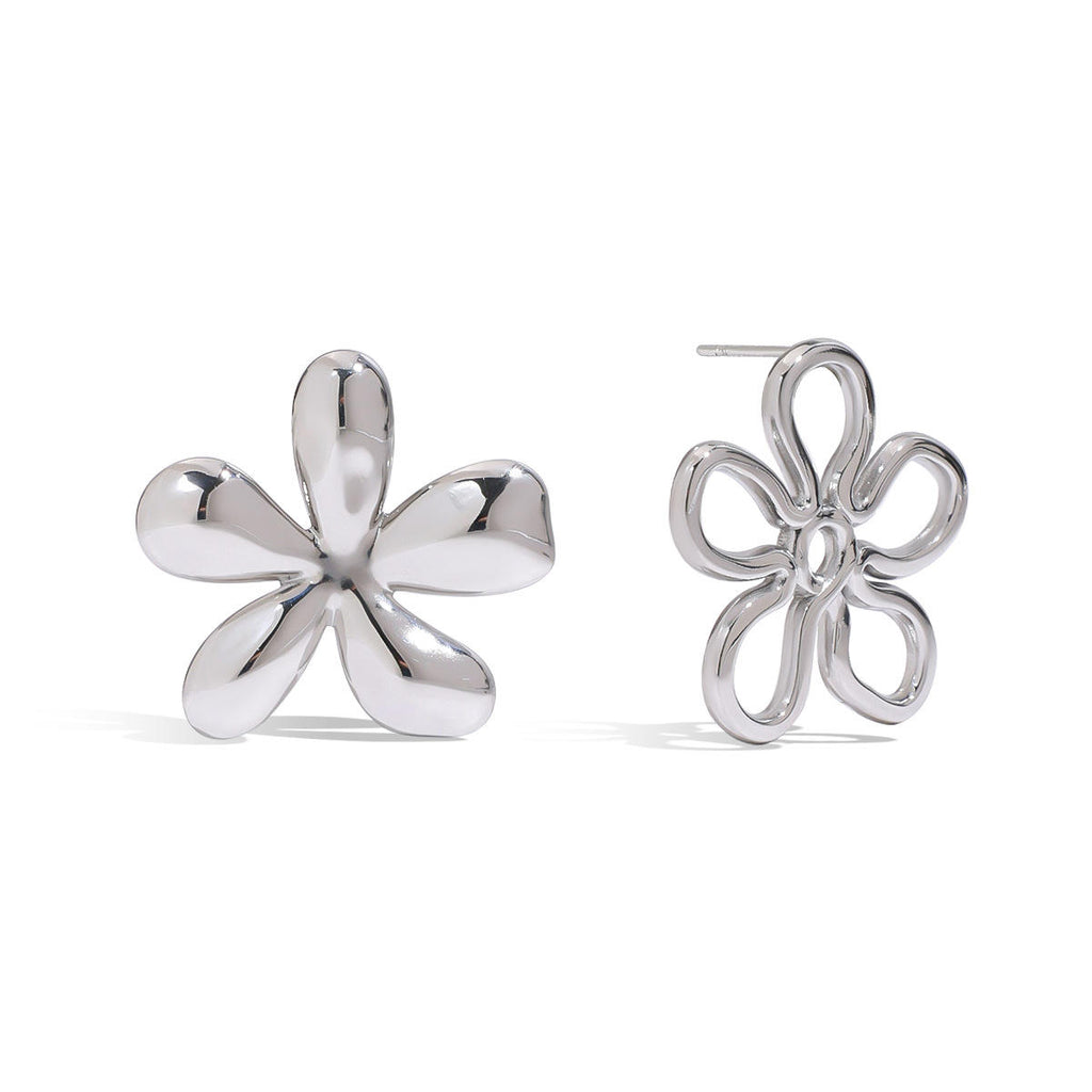 Mismatched Floral Studs