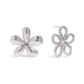 Mismatched Floral Studs