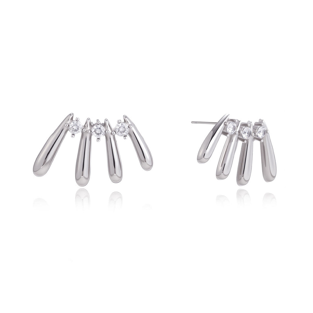 Crystal Claw Earrings