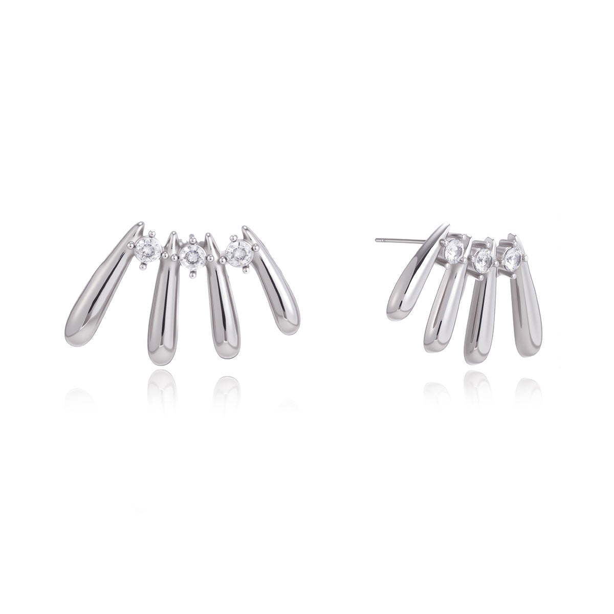 Crystal Claw Earrings