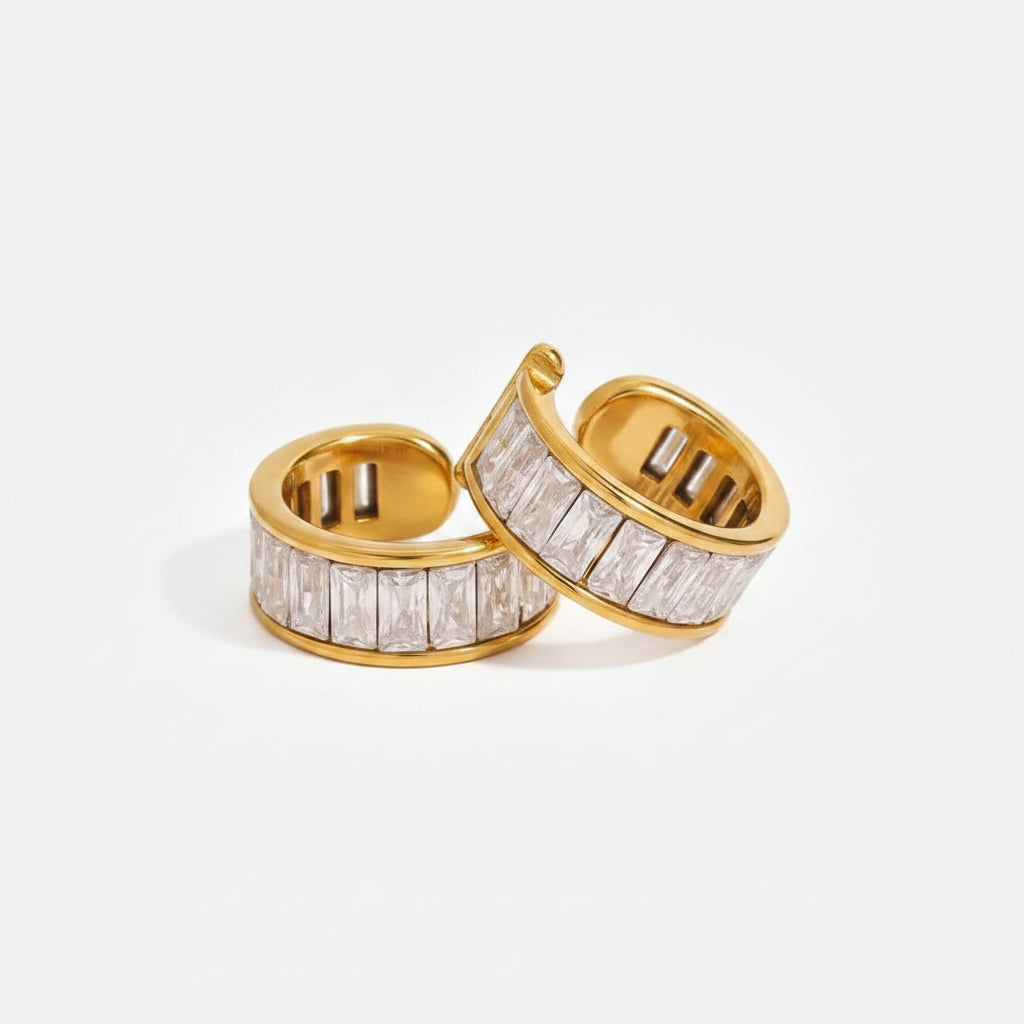 Baguette Band Earcuffs